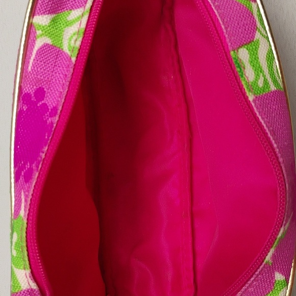 Estee Lauder Lilly Pulitzer Floral Print Waterproof Cosmetic Bag - Picture 4 of 4